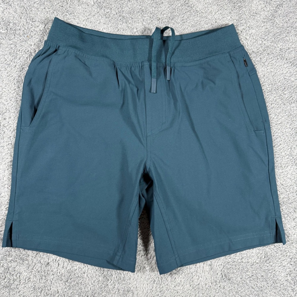 Legends Luka Shorts Mens Size M Teal Blue Athletic Training Gym Performance
